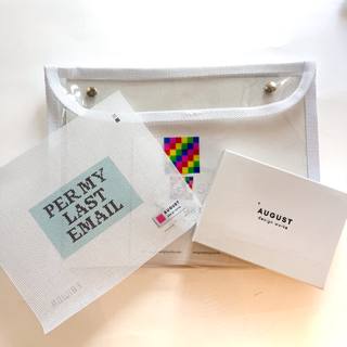 Oh How She Loves To Be Home - Paperweight Kit (EXCLUDES THREADS) by August Design Works (thumbnail)