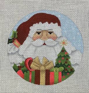 Christmas Tree Santa Ornament by Melissa Shirley Designs (thumbnail)