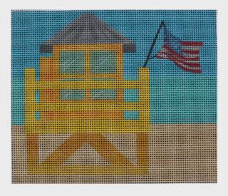 Lifeguard Tower by Madeleine Elizabeth (thumbnail)