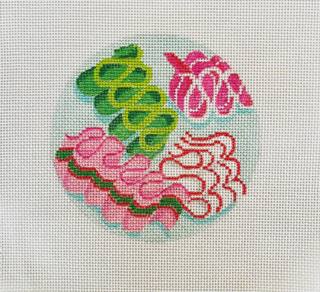 Holiday Ribbon Candy by Blueberry Point Canvas (thumbnail)