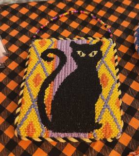 Patricia Sone 108-AE black cat with S/G by Patricia Sone (thumbnail)