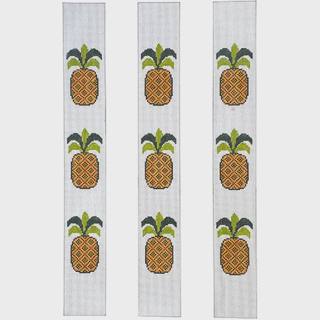 Pineapple Luggage Straps on White by J. Childs Designs (thumbnail)