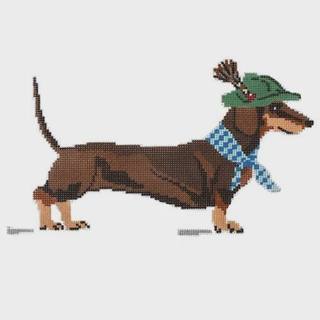 Dackel the Dachshund by Blue Ridge Stitchery (thumbnail)