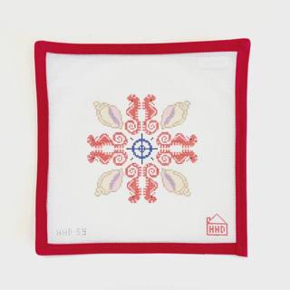 Tropical Compass Rose mini by Halcyon House Designs (thumbnail)