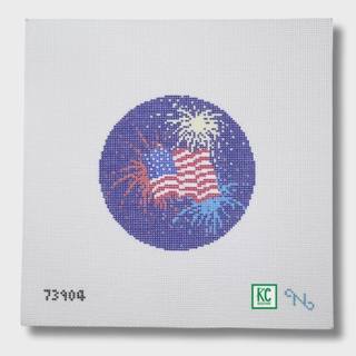 Fireworks American Style Canvas by Needlepaint (thumbnail)