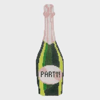 Party Champagne Ornament by Initial K Studio (thumbnail)