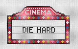 Die Hard Marquee by Blue Waters Needlepoint (thumbnail)
