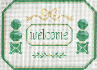 Welcome -Topiaries by Winnetka Stitchery (thumbnail)