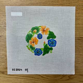 Nasturtiums Round by Barbara Eyre (thumbnail)
