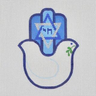 Pepperberry JUD04 Dove Hamsa by Pepperberry Designs (thumbnail)