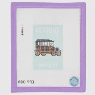 Detroit Travel Book by Atlantic Blue Canvas (thumbnail)