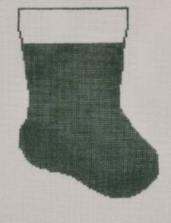 NPJ Design MST-9 Forest Green Mini Sock by NPJ Designs (thumbnail)