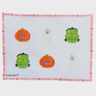 Halloween Garland by Pinpoint Needlepoint (thumbnail)