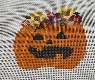 Floral Pumpkin by Atlantic Blue Canvas (thumbnail)