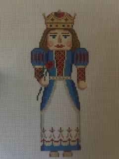 Nutcracker Blue Queen by Liz Goodrick-Dillon (Tapestry Tent, via Susan Roberts) (thumbnail)