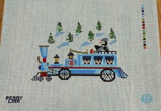 Penny Linn Designs Holiday Penguin Train by Penny Linn Designs (thumbnail)