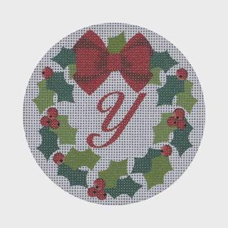 Monogram Wreath Y by Pepperberry Designs (thumbnail)
