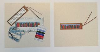 Bookmark Needlepoint Kit - the Plot Thickens by Happy Stitching (thumbnail)