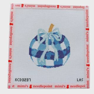 Blue Gingham Pumpkins by KCN Designers (thumbnail)