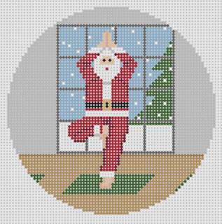 TRUNK - Sporty Santa - Yoga Santa by Ann Kaye Studio (thumbnail)