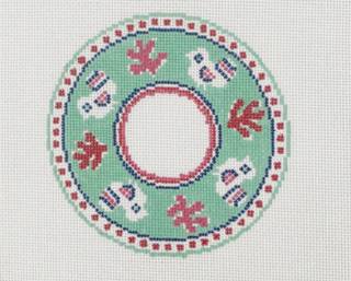 Vietri inspired Chicken Plate by Rachel Barri Designs (thumbnail)