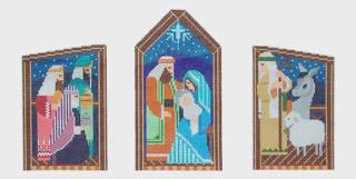Shelly Tribbey Designs CR85 Triple Nativity Set by Shelly Tribbey Designs (thumbnail)