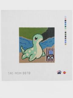Nessie Swimming by Saturnalia Stitching (thumbnail)