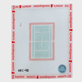 Mini Pink Tennis Court by Atlantic Blue Canvas (thumbnail)