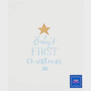 Baby's First Christmas in Blue by KCN Designers (thumbnail)