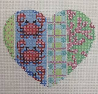crab & plaid heart by Associated Talents (thumbnail)