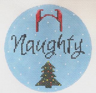 Naughty 4" Round by Danji Designs (thumbnail)