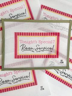 Room Service Canvas by Ivy Thread Needlepoint (thumbnail)