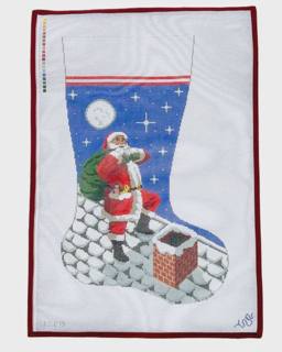 Heritage Collection - Santa Stocking by Spellbound Stitchery (thumbnail)