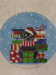 Holiday Pooch - Black Lab by Karen and Mary Hammerschmidt (thumbnail)