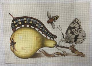 pear & catepillar by Melissa Shirley Designs (thumbnail)