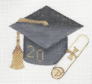 Graduation Cap - Black with Year by Burnett and Bradley (thumbnail)