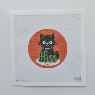 Hiss Cat by melissa loves needlepoint (thumbnail)