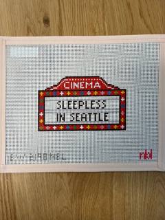 Sleepless in Seattle by Blue Waters Needlepoint (thumbnail)