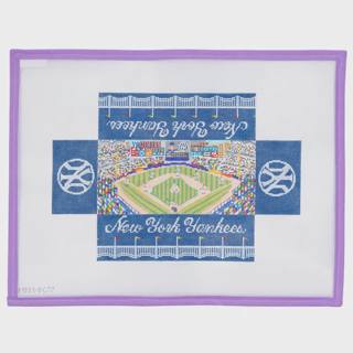New York Yankees Brick by CBK Needlepoint (thumbnail)