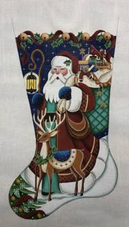 christmas eve stocking by Rebecca Wood Designs (thumbnail)