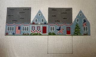 July 4th 3d Mini House by Liz Goodrick-Dillon (Tapestry Tent, via Susan Roberts) (thumbnail)