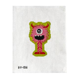 Puff Ball Monster by Atlantic Blue Canvas (thumbnail)