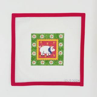 Le Cochon coaster by Cooper Oaks Designs (thumbnail)