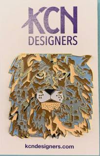 Cecil the Lion Needleminder by KCN Designers (thumbnail)
