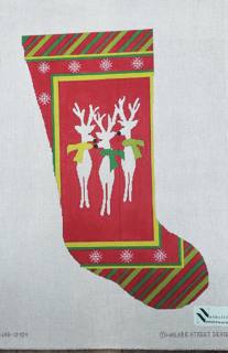 Rudolph Stocking by CBK Needlepoint (thumbnail)