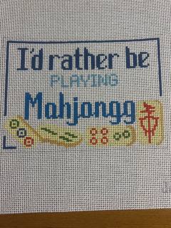 I'd rather be playing Mahjong by Judi & Co. (thumbnail)