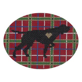 Plaid Silhouette Pointer by Pepperberry Designs (thumbnail)