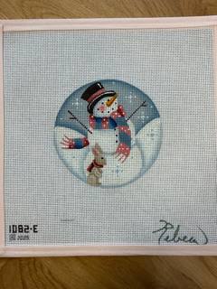 Smiling Snowman by Rebecca Wood Designs (thumbnail)