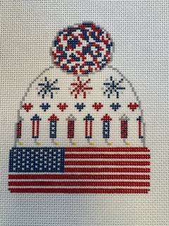 Independence Day Beanie by Lauren Bloch Designs (thumbnail)