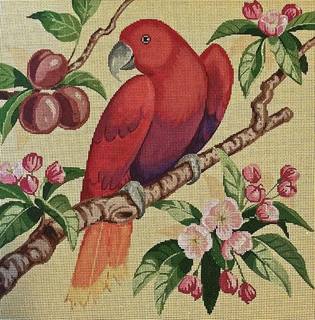 Red Parrot by Labors of Love (thumbnail)